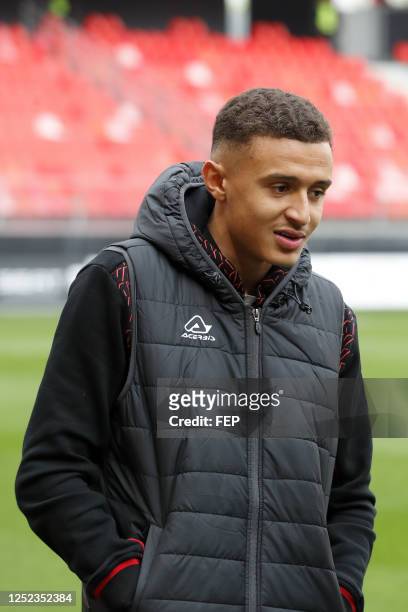 Salim BEN SEGHIR during the Ligue 2 BKT match between Valenciennes and Bordeaux at Stade du Hainaut on April 29, 2023 in Valenciennes, France.
