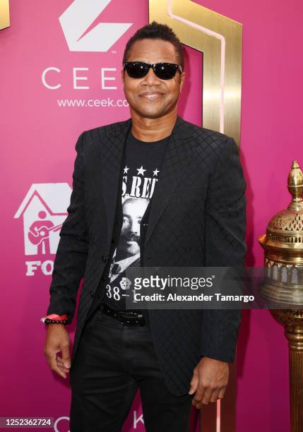 Cuba Gooding Jr attends the Playing for Change 2023 Impact Awards Gala on April 29, 2023 in Miami, Florida.