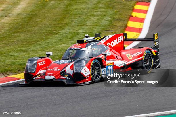 Team WRT. Oreca 07 - Gibson. Pilots Rui Andrade of Portugal, Robert Kubica of Austria and Louis Delétraz of Switzerland during the Free Practice...