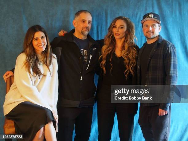 Jamie-Lynn Sigler, guest, Drea De Matteo and Robert Iler attend Chiller Theatre Expo Spring 2023 at Parsippany Hilton on April 28, 2023 in...