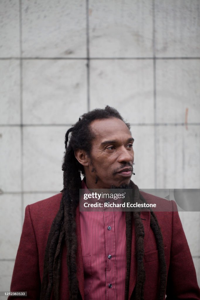 Benjamin Zephaniah portrait shoot