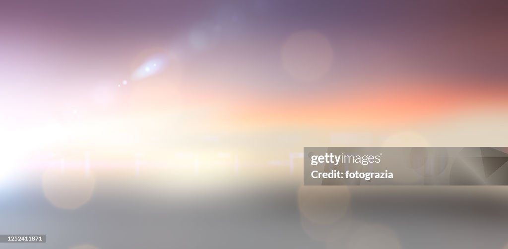 Defocused Sunset