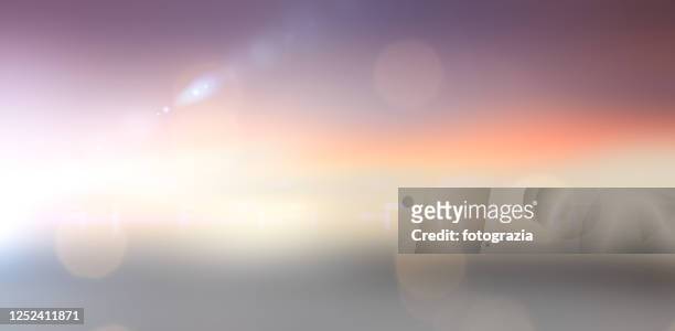 defocused sunset - morning sky background stock pictures, royalty-free photos & images