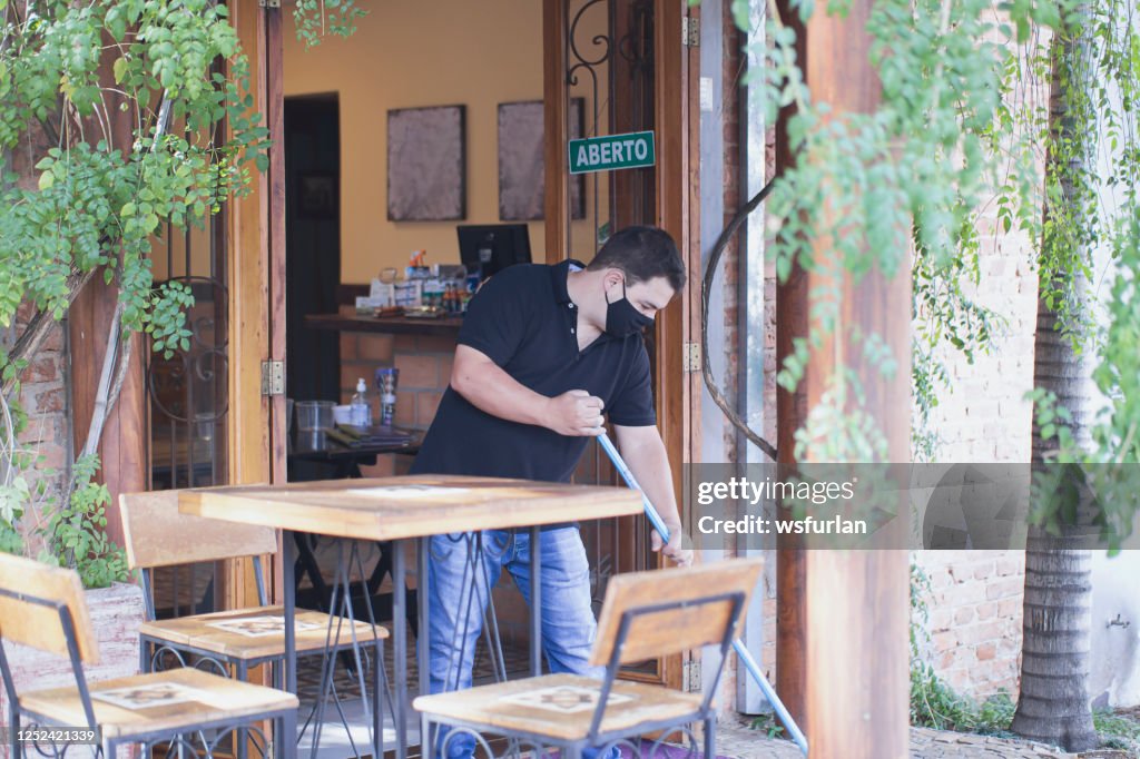Reopening small restaurant.