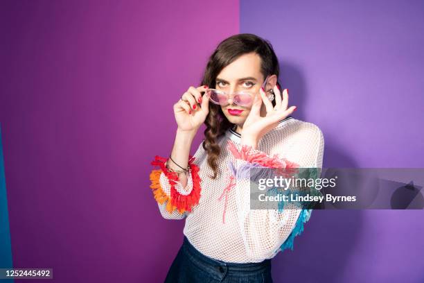 Writer Jacob Tobia is photographed for Logo 30 on May 3, 2019 in New York City.