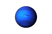 Planet Neptune in space
