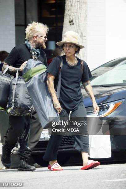 Linda Perry is seen on April 30, 2023 in Studio City, California.