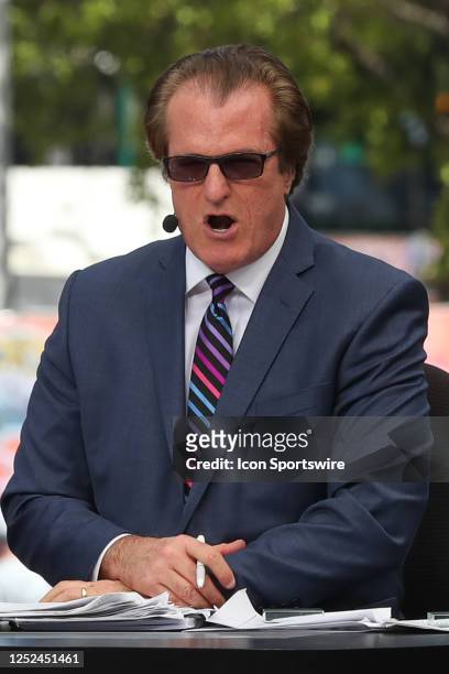 Draft analyst Mel Kiper Jr. During the third day of the NFL Draft on April 29, 2023 at Union Station in Kansas City, MO.