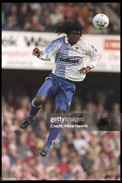 Emerson of Middlesbrough in action during the FA Carling Premier League match between Southampton and Middlesbrough at the Dell in Soutahmpton....