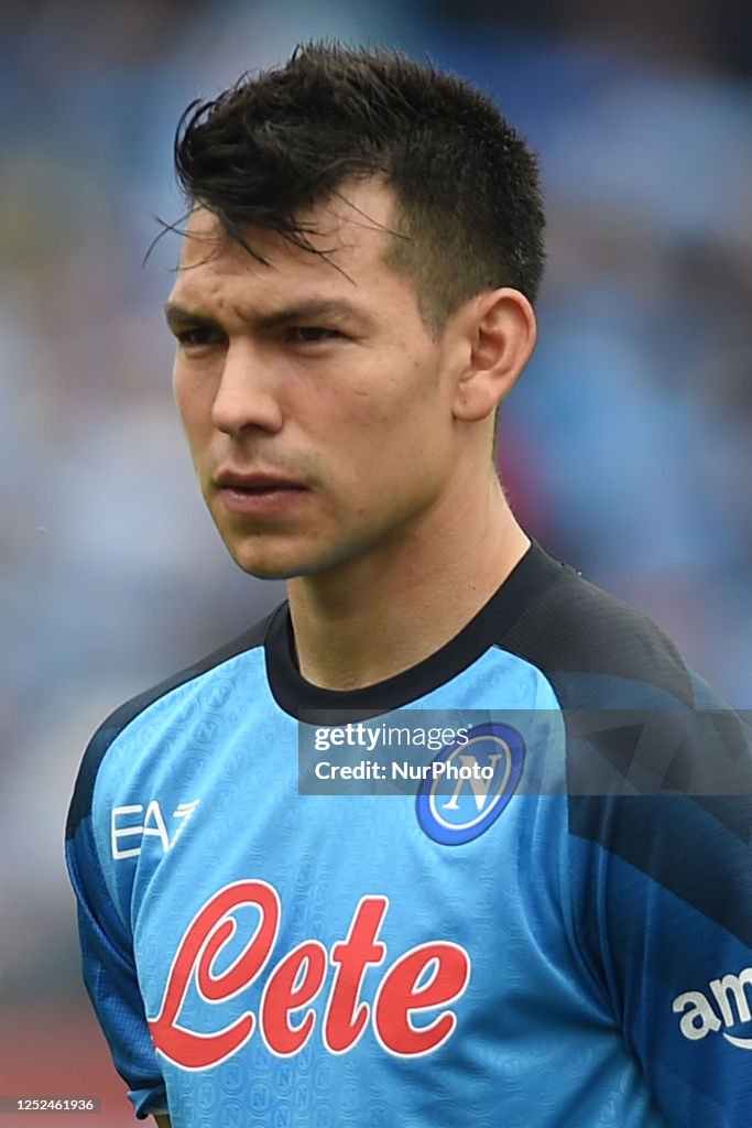 Hirving Lozano of SSC Napoli during the Serie A TIM match between SSC