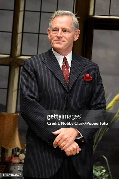 Tim Simkins British actor Michael Simkins performing as Richard Greatham during a ...