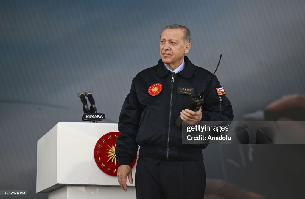 Tayyip Turkish President Recep Tayyip Erdogan attends the Debut of the... News ...