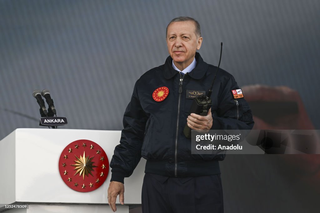 Tayyip Turkish President Recep Tayyip Erdogan attends the Debut of the... News ...