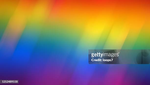 rainbow colorful background - rainbow colours stock illustrations