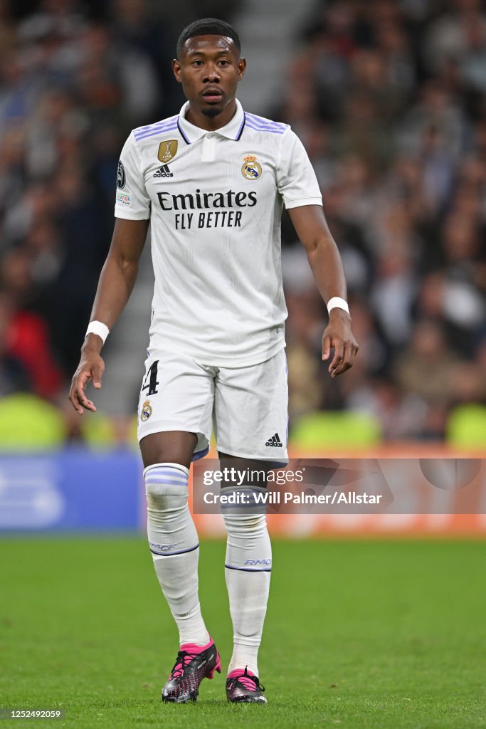David Alba David Alaba of Real Madrid in action during the UEFA Champions League ...