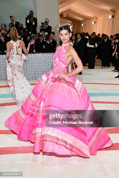 Grace Elizabeth at the 2023 Met Gala: Karl Lagerfeld: A Line of Beauty held at the Metropolitan Museum of Art on May 1, 2023 in New York, New York.