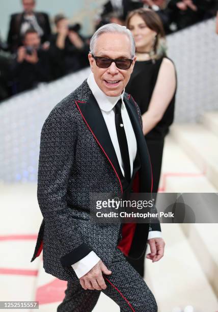 Tommy Hilfiger at the 2023 Met Gala: Karl Lagerfeld: A Line of Beauty held at the Metropolitan Museum of Art on May 1, 2023 in New York, New York.