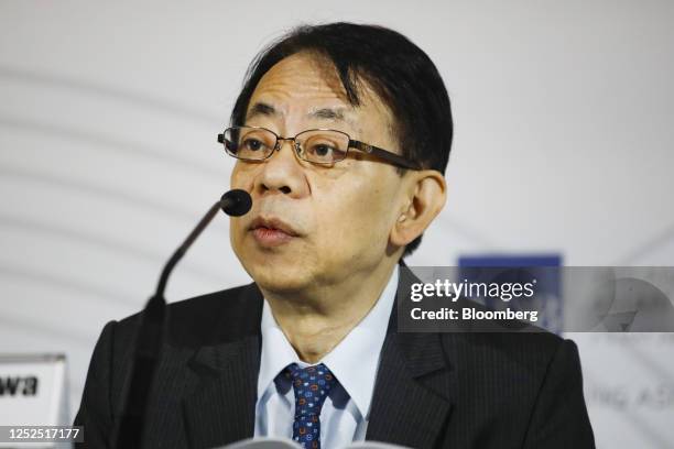 Masatsugu Asakawa, president of the Asian Development Bank , attends a news conference in Incheon, South Korea, on Tuesday, May 2, 2023. The ABD's...