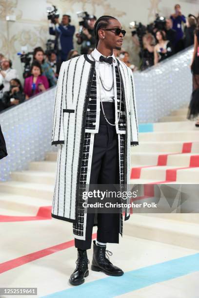 Shai Gilgeous-Alexander at the 2023 Met Gala: Karl Lagerfeld: A Line of Beauty held at the Metropolitan Museum of Art on May 1, 2023 in New York, New...