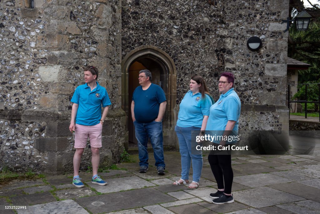 Queens Bell Ringing Bell ringing instructors Tom Hinks, James Hardy, Becca Hardy and Ruth ...