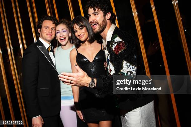 Lea Michelle and Darren Criss at the 13th Annual Met Gala After Party hosted by Janelle Monae held at Boom at The Standard, High Line on May 2, 2023...