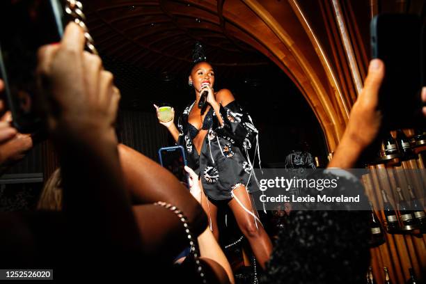 Janelle Monáe at the 13th Annual Met Gala After Party hosted by Janelle Monae held at Boom at The Standard, High Line on May 2, 2023 in New York, New...