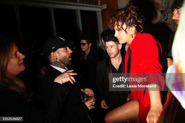 Nick Jonas and Priyanka Chopra at the 13th Annual Met Gala After Party hosted by Janelle Monae held at Boom at The Standard, High Line on May 2, 2023...