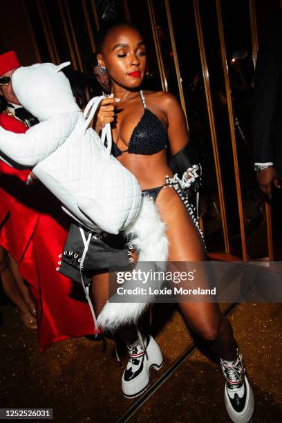 Janelle Monae at the 13th Annual Met Gala After Party hosted by Janelle Monae held at Boom at The Standard, High Line on May 2, 2023 in New York, New...