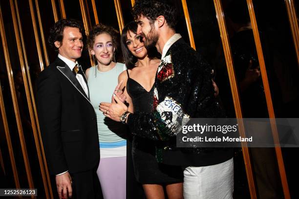 Lea Michelle and Darren Criss at the 13th Annual Met Gala After Party hosted by Janelle Monae held at Boom at The Standard, High Line on May 2, 2023...