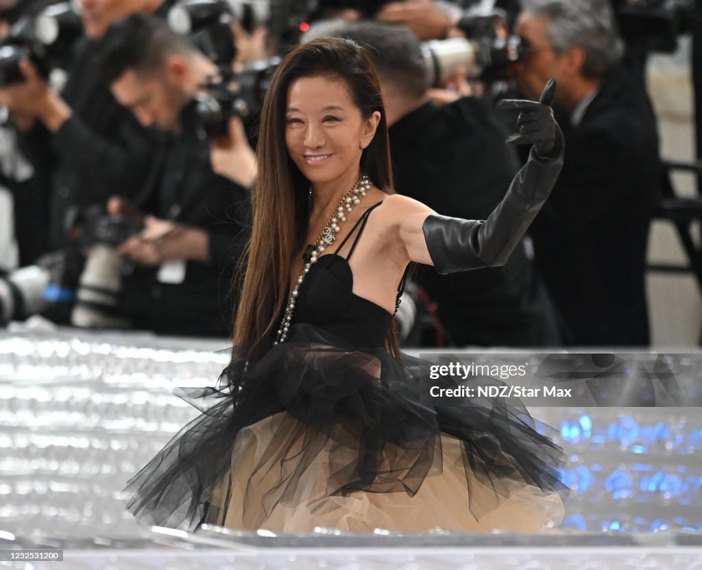 The 2023 Met Gala Celebrating "Karl Lagerfeld: A Line Of Beauty" - Street Sightings