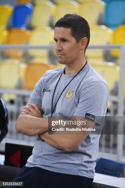 Jaka Lakovic, Head Coach of gran Canaria in action during the 7DAYS EuroCup Basketball Finals Gran Canaria Training Session at Gran Canaria Arena on...