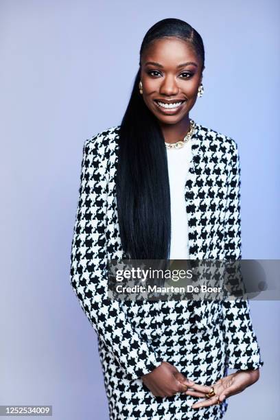 Xosha Roquemore of OWN's "Cherish the Day" poses for TV Guide during the 2020 TCA Portrait Studio at The Langham Huntington, Pasadena on January 16,...