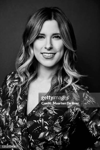 Carrie Locklyn of HGTV's 'Extreme Makeover: Home Edition' poses for TV Guide during the 2020 TCA Portrait Studio at The Langham Huntington, Pasadena...