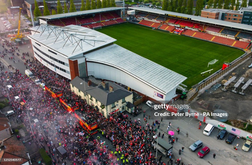 Wrexham Victory Parade