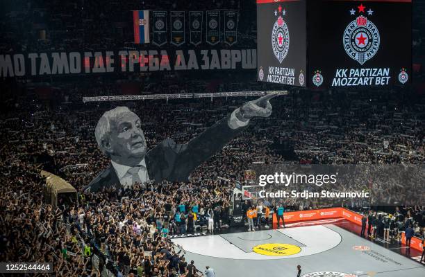 Partizanis fans cheer during the match between FK Partizani and KF News  Photo - Getty Images