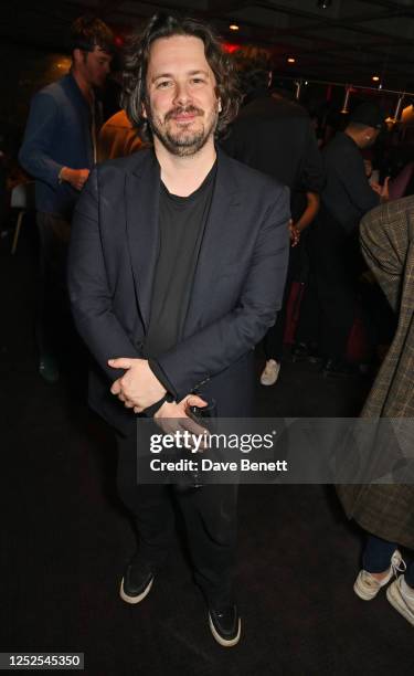 Edgar Wright attends the press night after party for "The Motive And The Cue" at The National Theatre on May 2, 2023 in London, England.