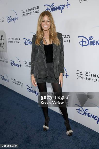Kelly Killoren Bensimon at the premiere of "Ed Sheeran: The Sum Of It All" held at The Times Center on May 2, 2023 in New York City.