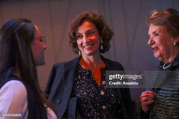 Audrey Azoulay , Director General of UNESCO, attends the Award Ceremony within UNESCO/Guillermo Cano World Press Freedom Prize in New York, United...