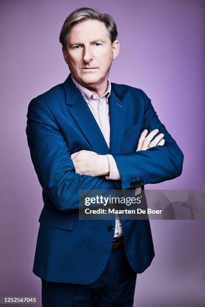 Adrian Dunbar of Acorn TV's "Blood" poses for TV Guide during the 2020 TCA Portrait Studio at The Langham Huntington, Pasadena on January 16, 2020 in...