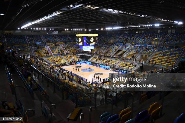 General view of the Gran Canaria Arena prior up the 7DAYS EuroCup Basketball Finals Champioship game between CB Gran Canaria v Turk Telekom Ankara on...