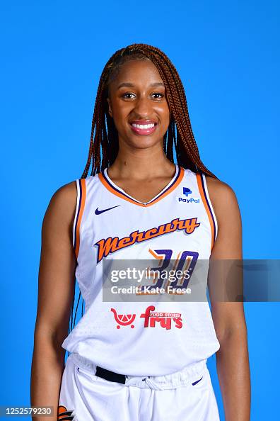 Kadi Rouse Kadi Sissoko of the Phoenix Mercury poses for a head shot during WNBA ...