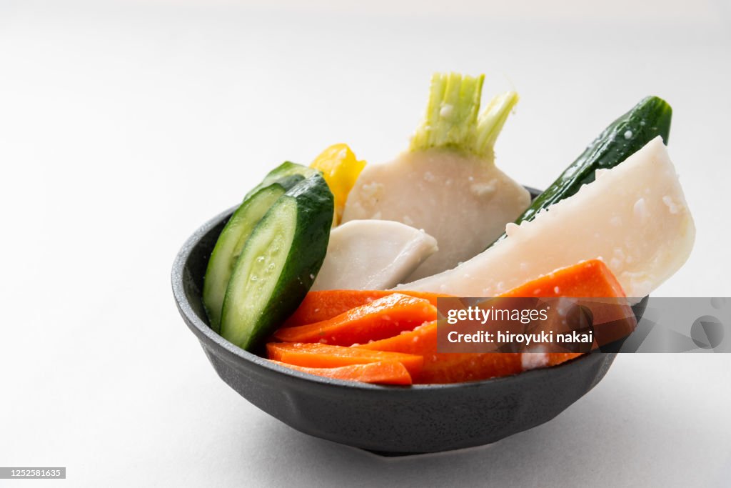 Japanese pickled koji