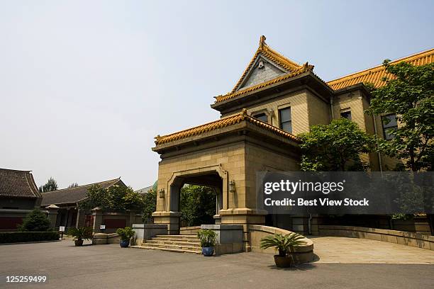 jilin,changchun,puppet manchurian palace,manchukuo palace, - changchun stock pictures, royalty-free photos & images