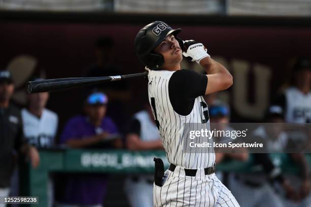 Grand Canyon catcher Tyler Wilson at the plate during a College Baseball game between the Arizona Wildcats and the Grand Canyon Lopes on May 2nd at...