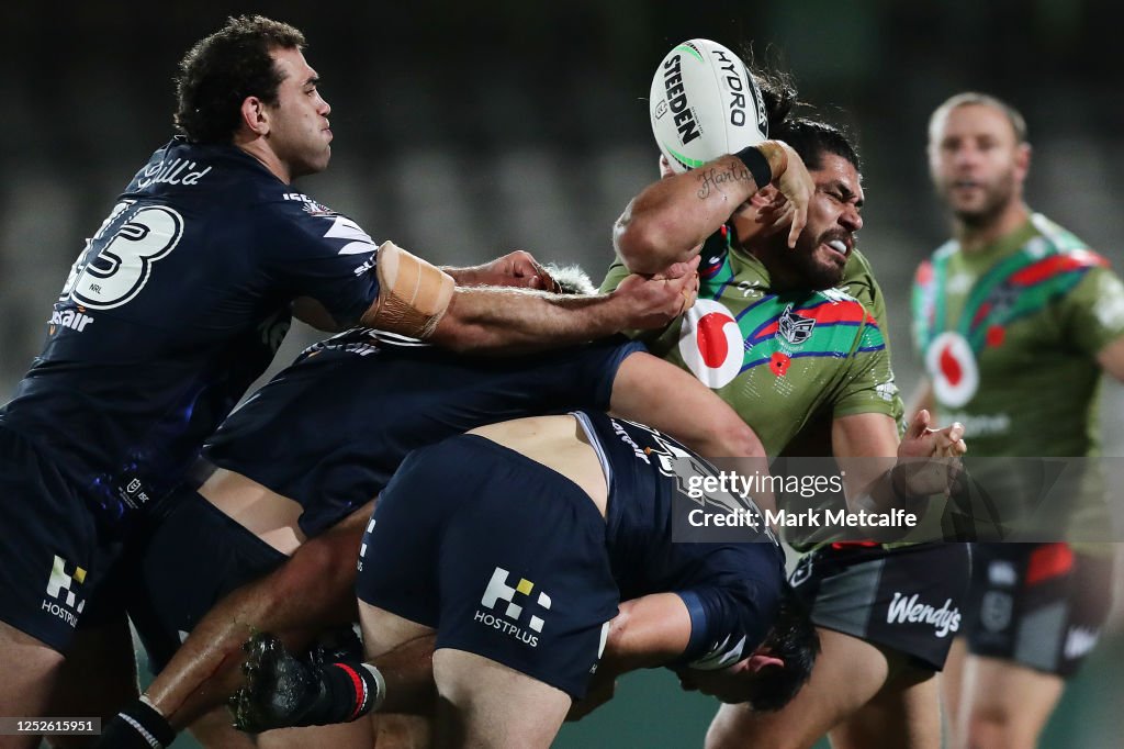 NRL Rd 7 - Storm v Warriors