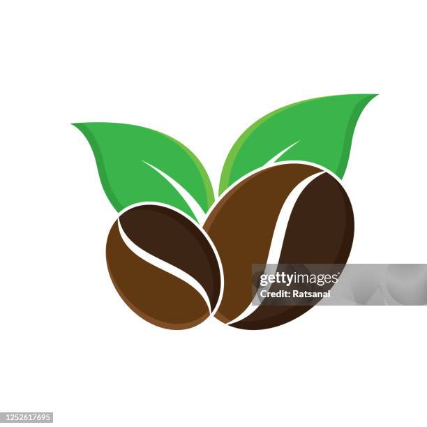 coffee bean - roasted coffee bean stock illustrations