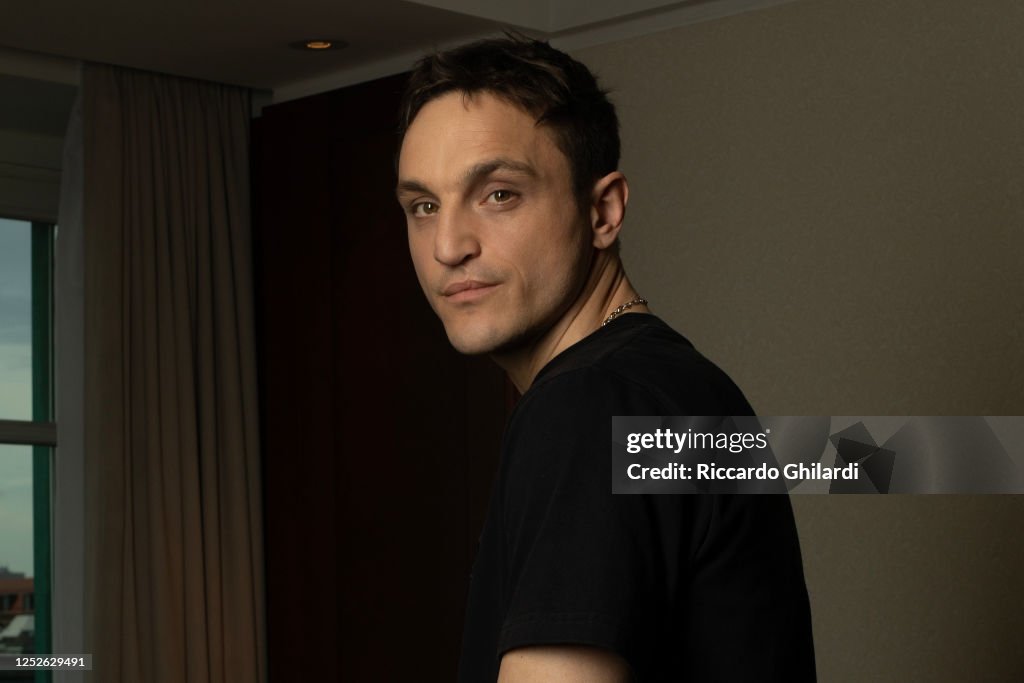 Actor Franz Rogowski poses for a portrait shoot on February 21, 2023