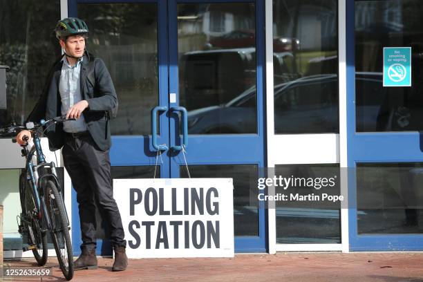 Voting opens in the local election on May 4, 2023 in Norwich, United Kingdom.