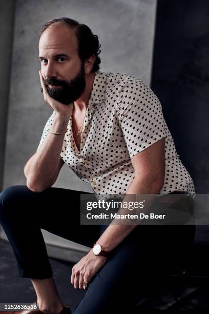 Brett Gelman of AT&T Audience Network's 'Mr. Mercedes' poses for TV Guide during the 2019 TCA Portrait Studio on July 23, 2019 in Beverly Hills,...