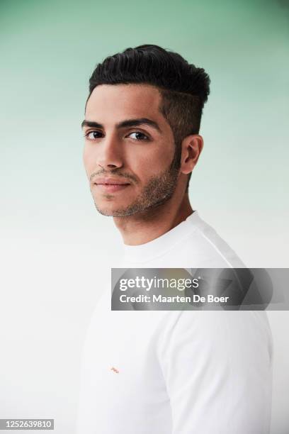 Mena Massoud of Hulu's 'Reprisal' poses for TV Guide during the 2019 TCA Portrait Studio on July 26, 2019 in Beverly Hills, California.